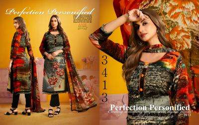 Vaishali digital print pura crape Dress materials wholesale price in Vadodara