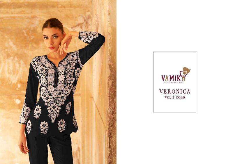Vamika TM veronica vol 2 coord set Latest Kurti Collection in Surat