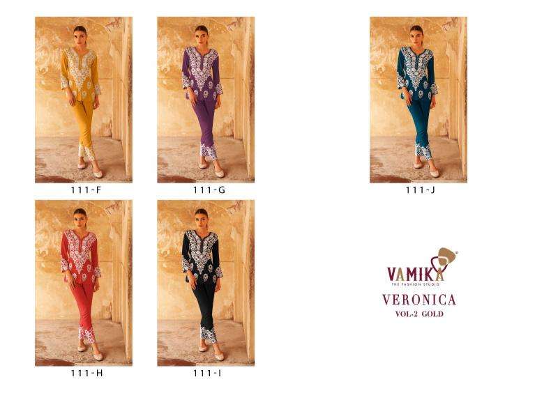 Vamika TM veronica vol 2 coord set Latest Kurti Collection in Surat