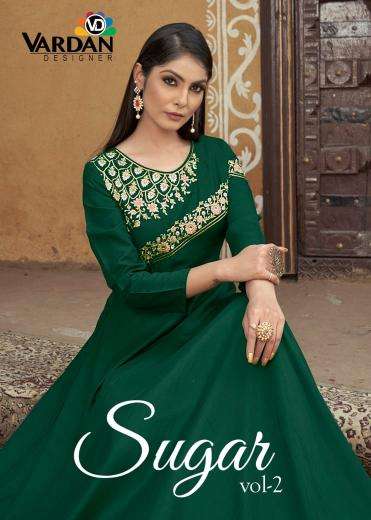 Vardan designer sugar vol 2 branded kurtis manufacturers in surat