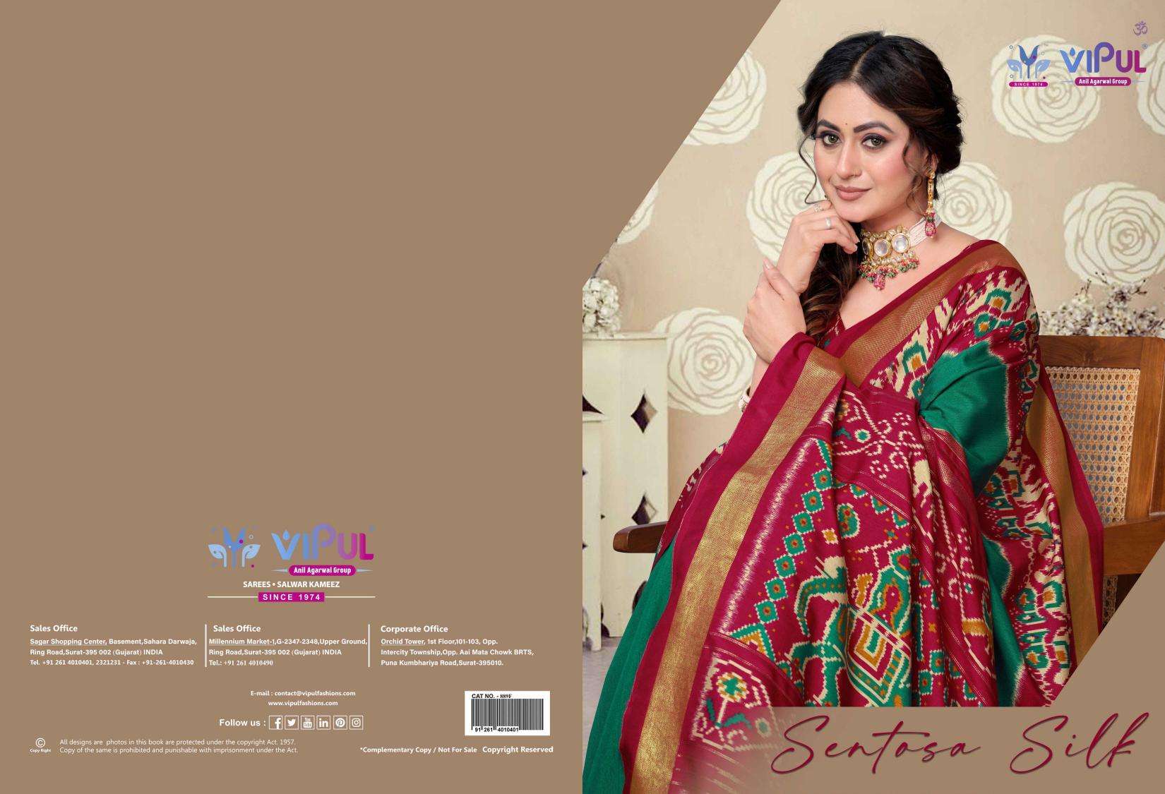Vipul santosha Silk sarees in Hyderabad