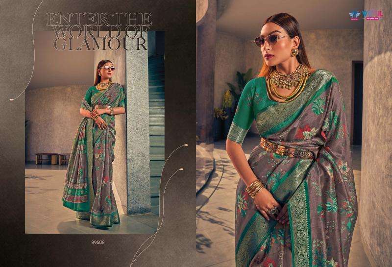 Vipul venus silk two tone silk Wholesale saree suppliers in bangalore