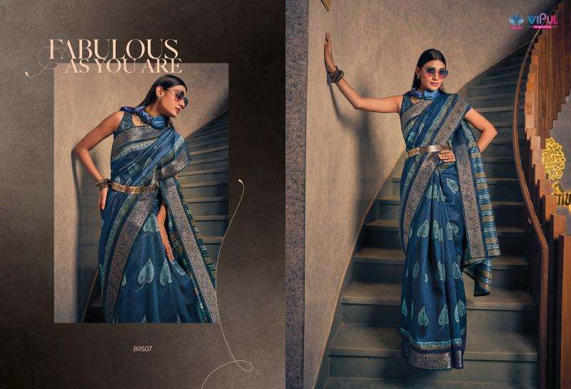 Vipul venus silk two tone silk Wholesale saree suppliers in bangalore