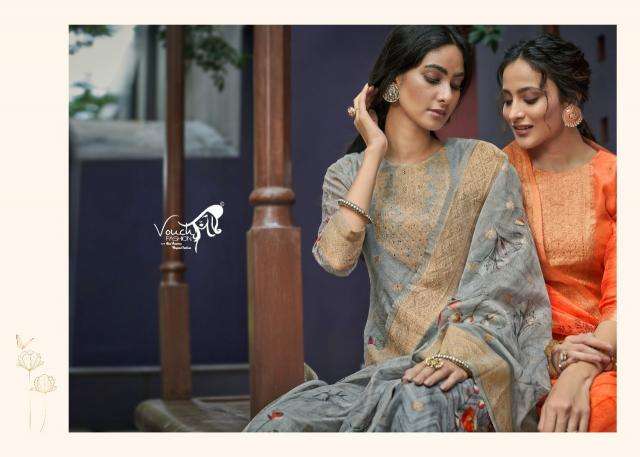 Vouch fashion rimzim Dress material wholesalers in Surat