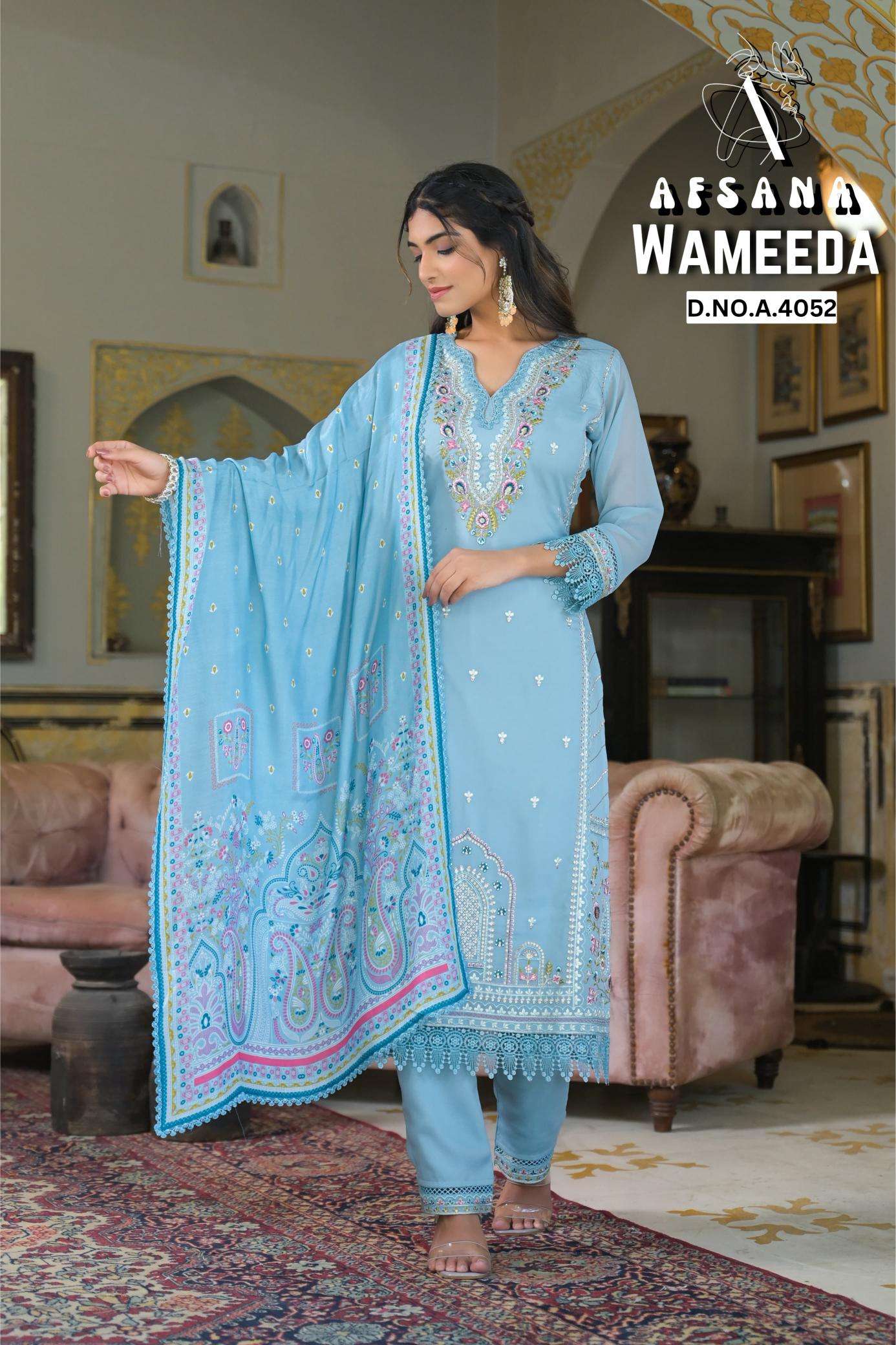 Wameeda afsana Wholesale Kurti manufacturers in Ahmedabad