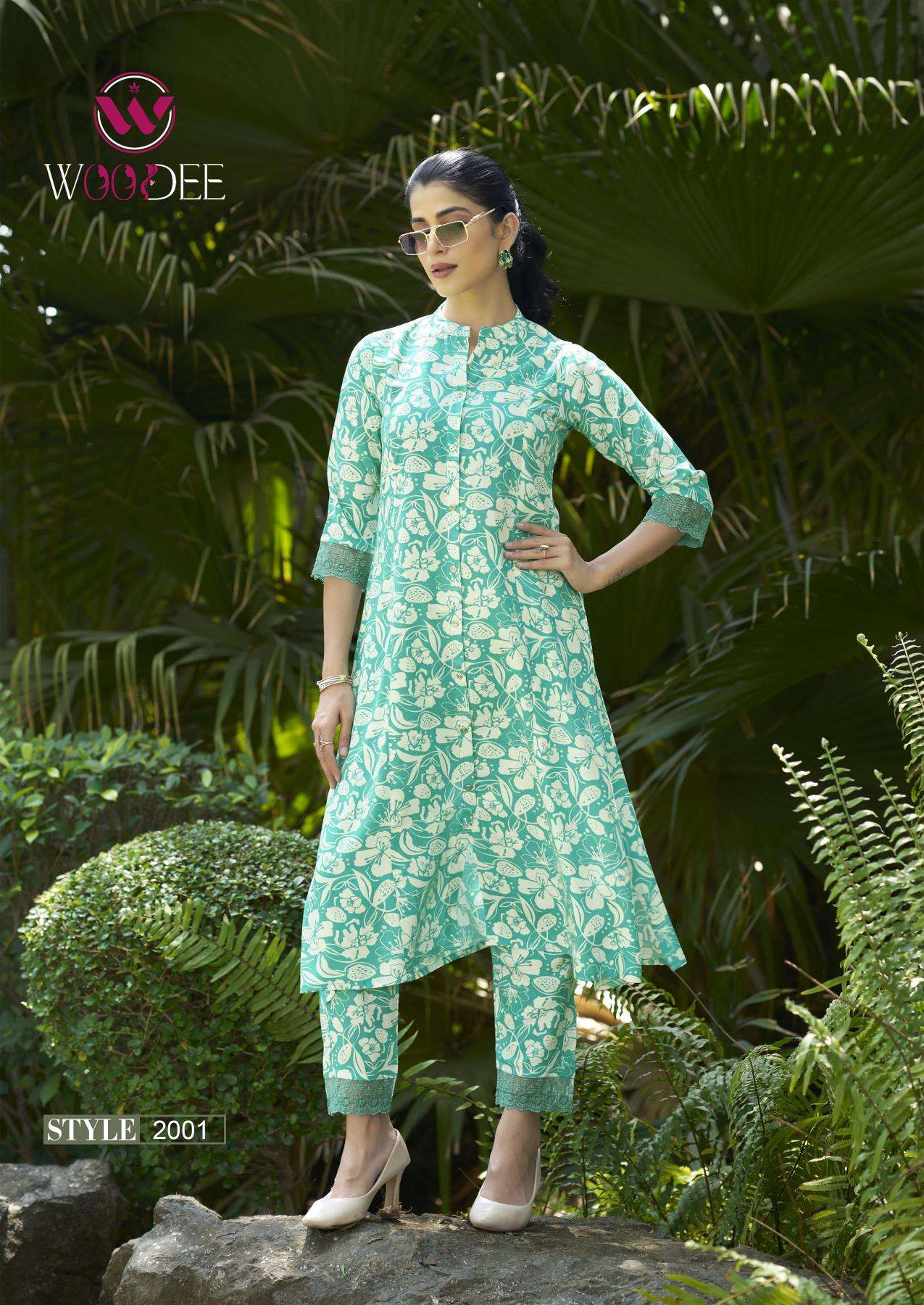 Woodee shakira vol 2 kurti manufacturer in surat janasya surat gujarat