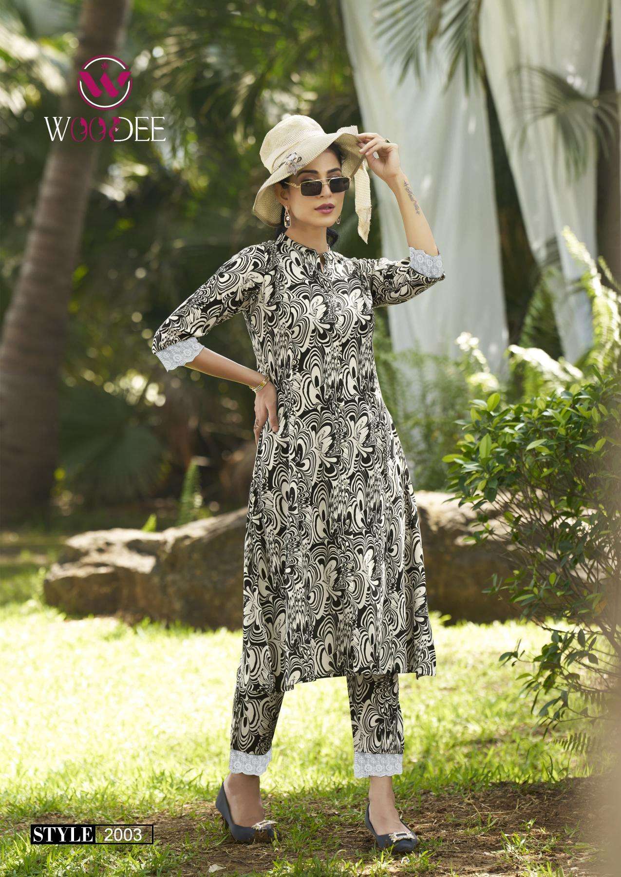 Woodee shakira vol 2 kurti manufacturer in surat janasya surat gujarat
