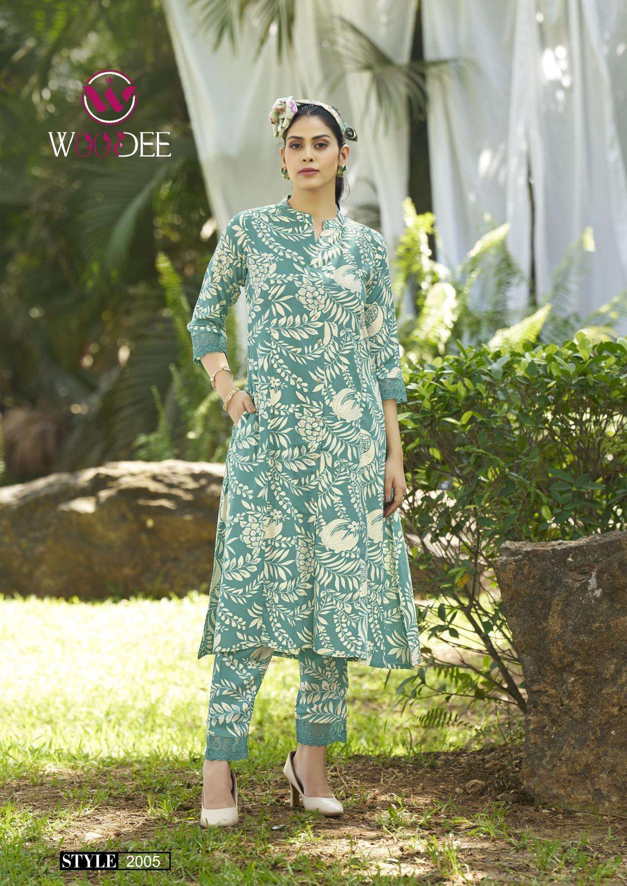 Woodee shakira vol 2 kurti manufacturer in surat janasya surat gujarat