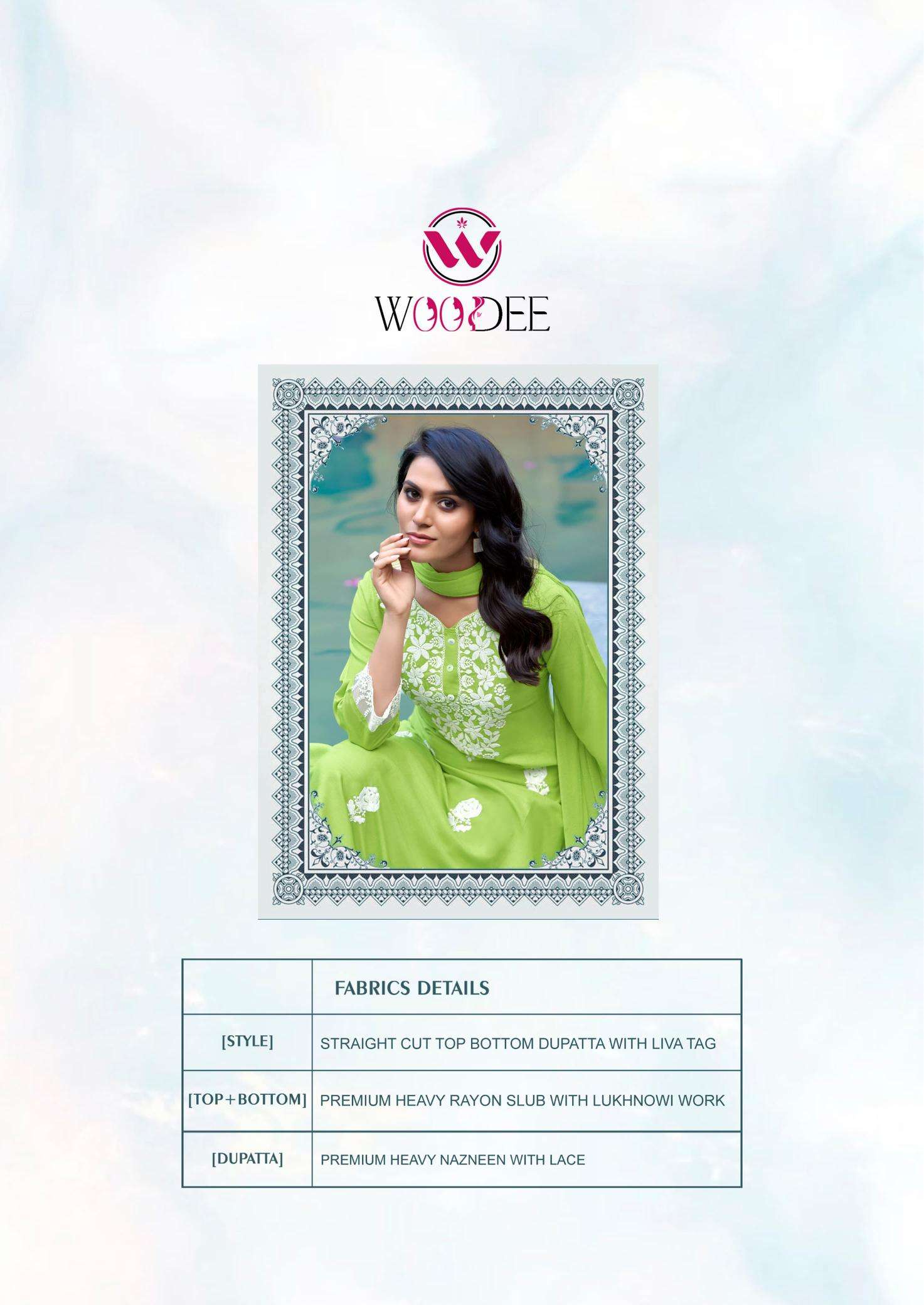 Woodee white lotus Kurti suppliers in Kolkata