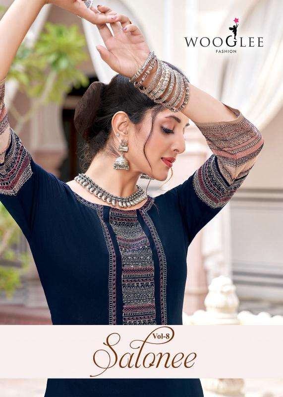 Wooglee salonee vol 8 Kurti wholesaler in Delhi