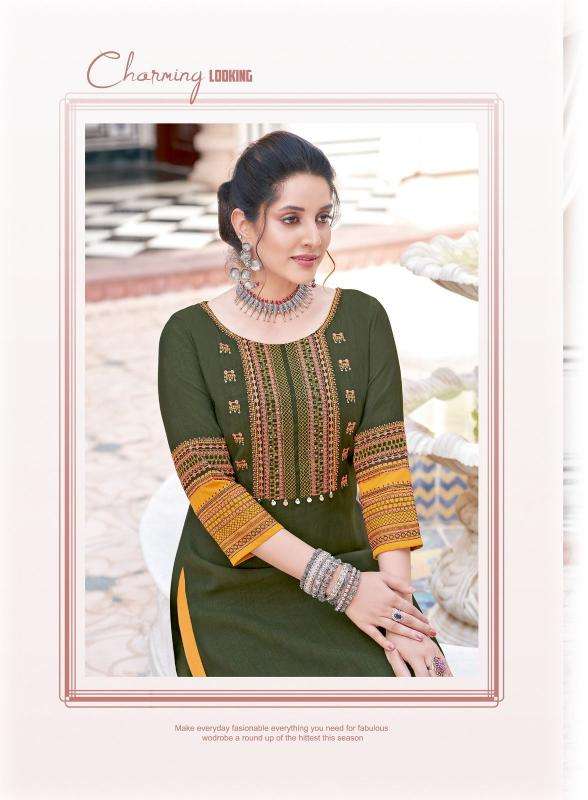 Wooglee salonee vol 8 Kurti wholesaler in Delhi