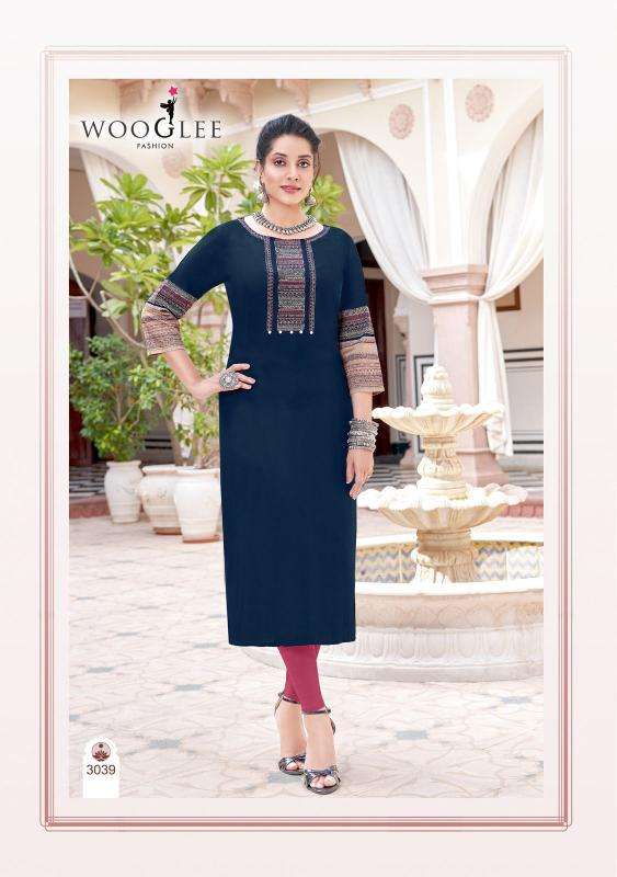 Wooglee salonee vol 8 Kurti wholesaler in Delhi