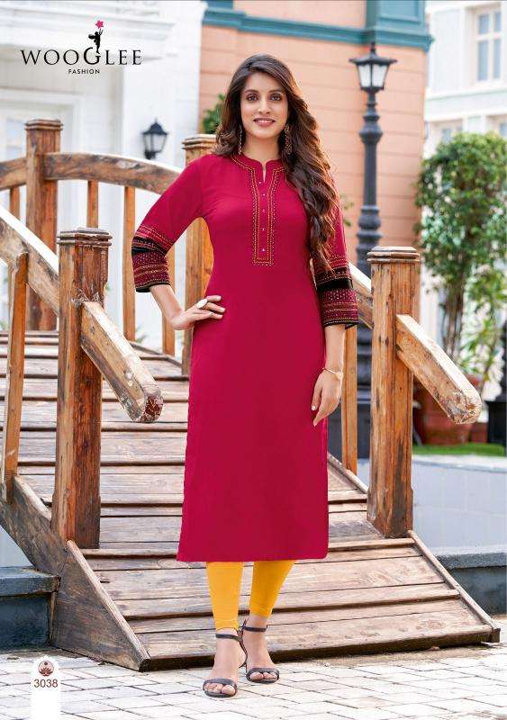 Wooglee salonee vol 8 Kurti wholesaler in Delhi