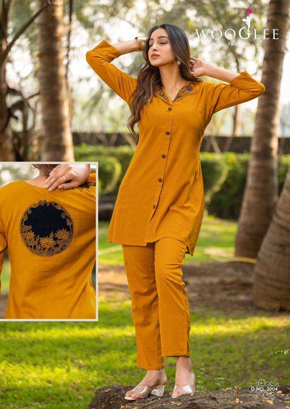 Wooglee zeel cotton coord set ladies kurti manufacturer in surat surat gujarat
