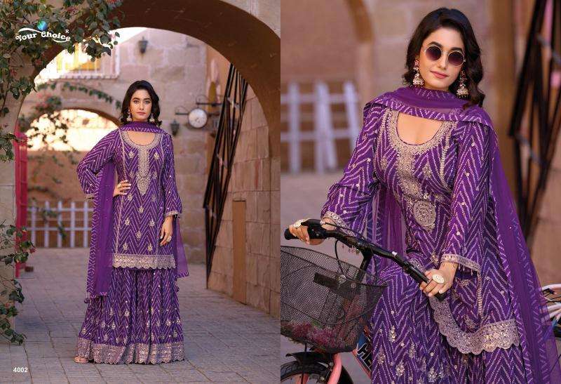 Your choice ginni vol 4 Wholesale Salwar Suit Suppliers