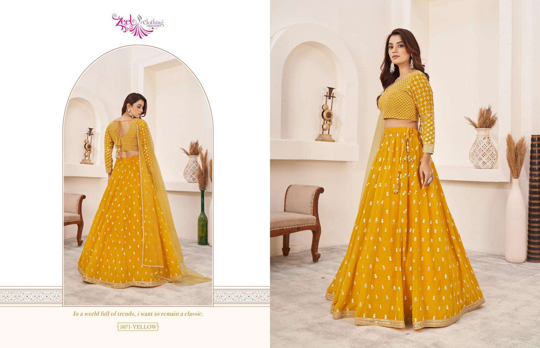 Zeel clothing anchal Lehenga Choli wholesale in Bangalore