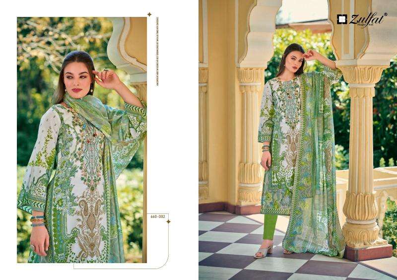 Zulfat designer suits gulnaaz vol 4 Surat wholesale dress materials