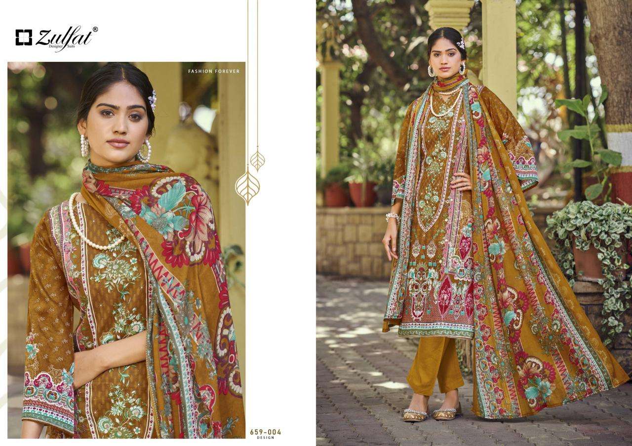 Zulfat designer suits raabta vol 7 Bulk dress material suppliers