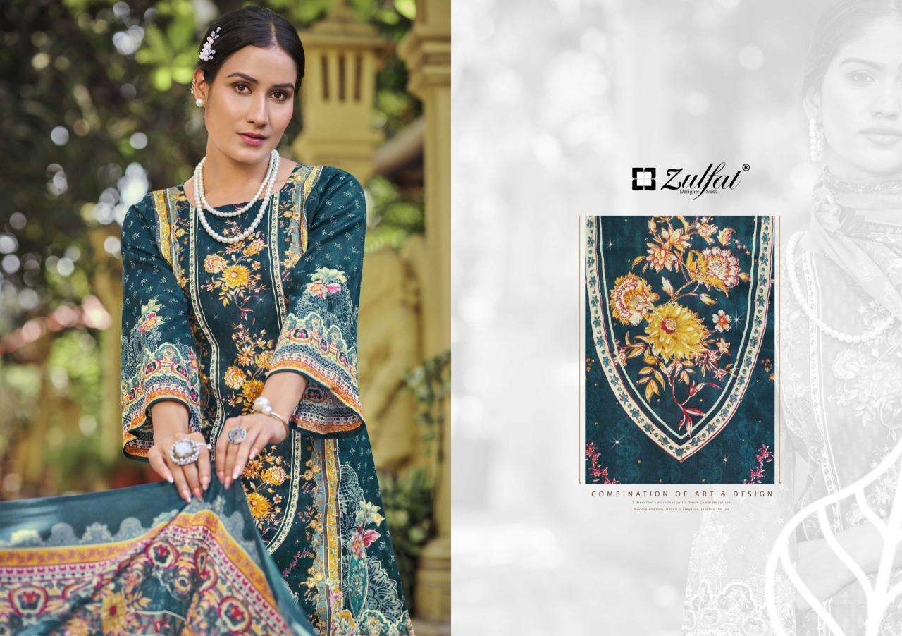 Zulfat designer suits raabta vol 7 Bulk dress material suppliers