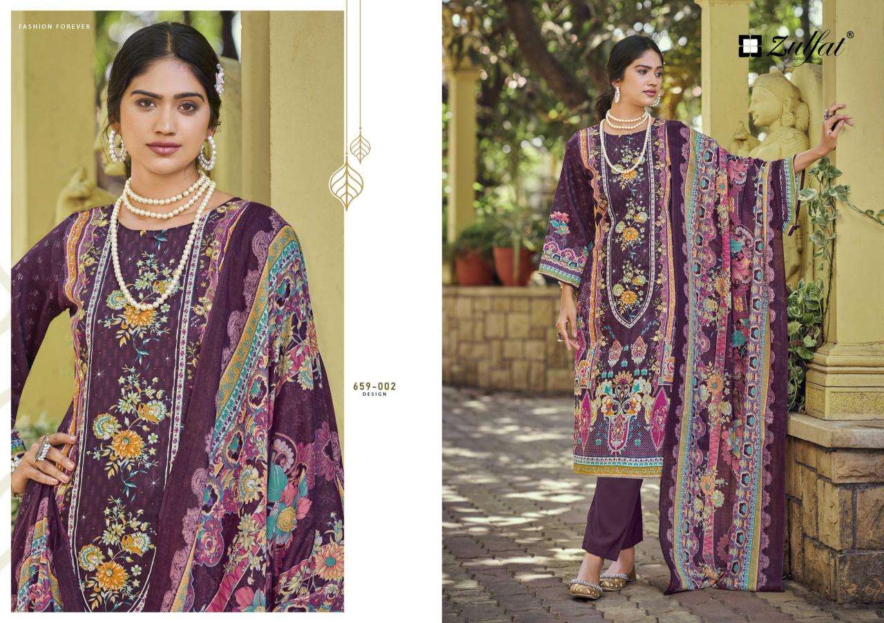 Zulfat designer suits raabta vol 7 Bulk dress material suppliers