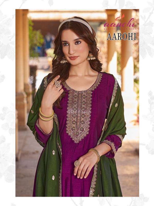 Aanchi aarohi vichitra silk 3 north indian kurtis