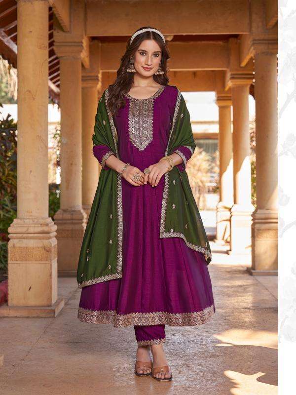 Aanchi aarohi vichitra silk 3 north indian kurtis