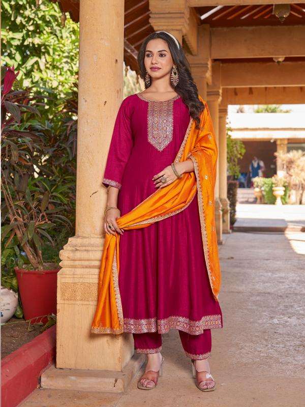 Aanchi aarohi vichitra silk 3 north indian kurtis