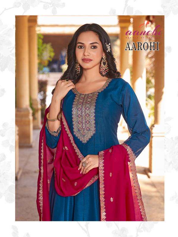 Aanchi aarohi vichitra silk 3 north indian kurtis