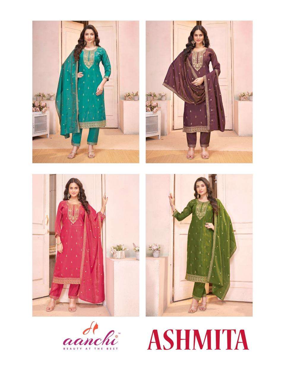 Aanchi ashmita Kurti sets wholesalers in Vadodara