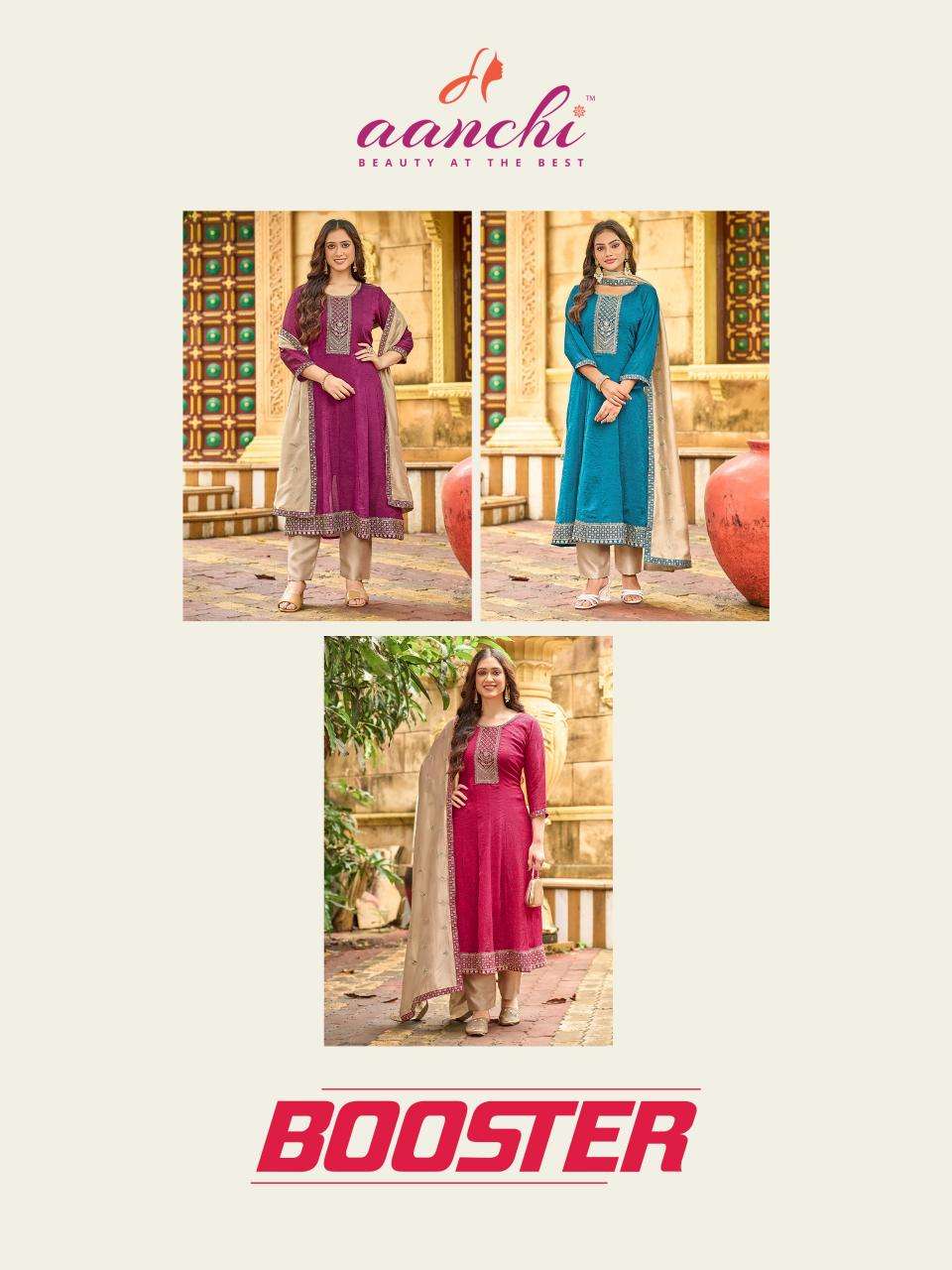Aanchi booster indian kurti designs stylenewtrend