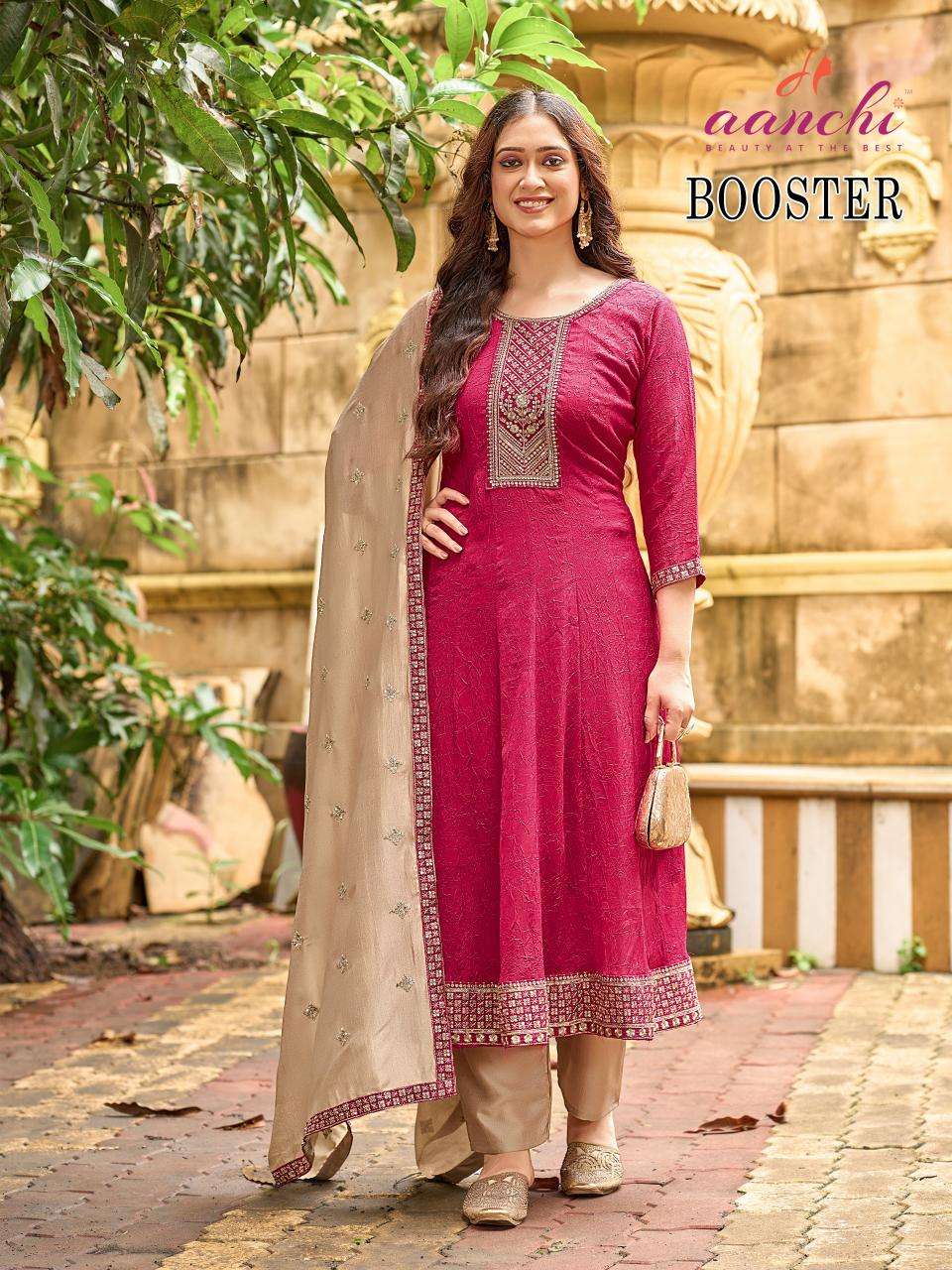 Aanchi booster indian kurti designs stylenewtrend
