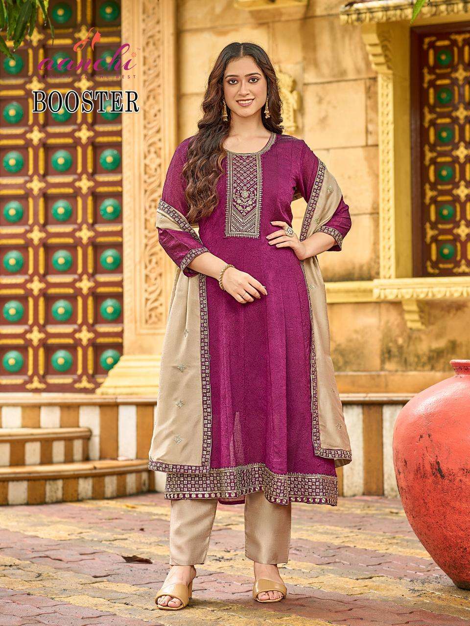 Aanchi booster indian kurti designs stylenewtrend