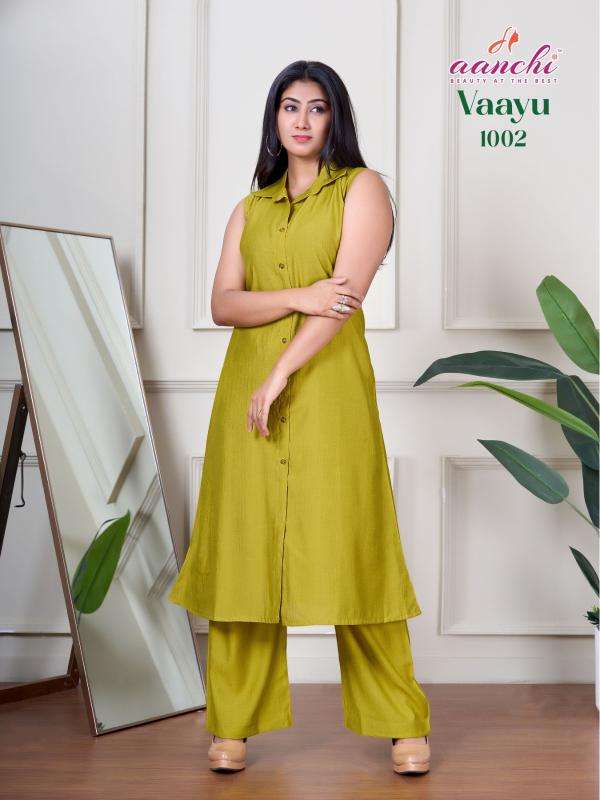 Aanchi vaayu vatican coord set Kurti manufacturers in Surat