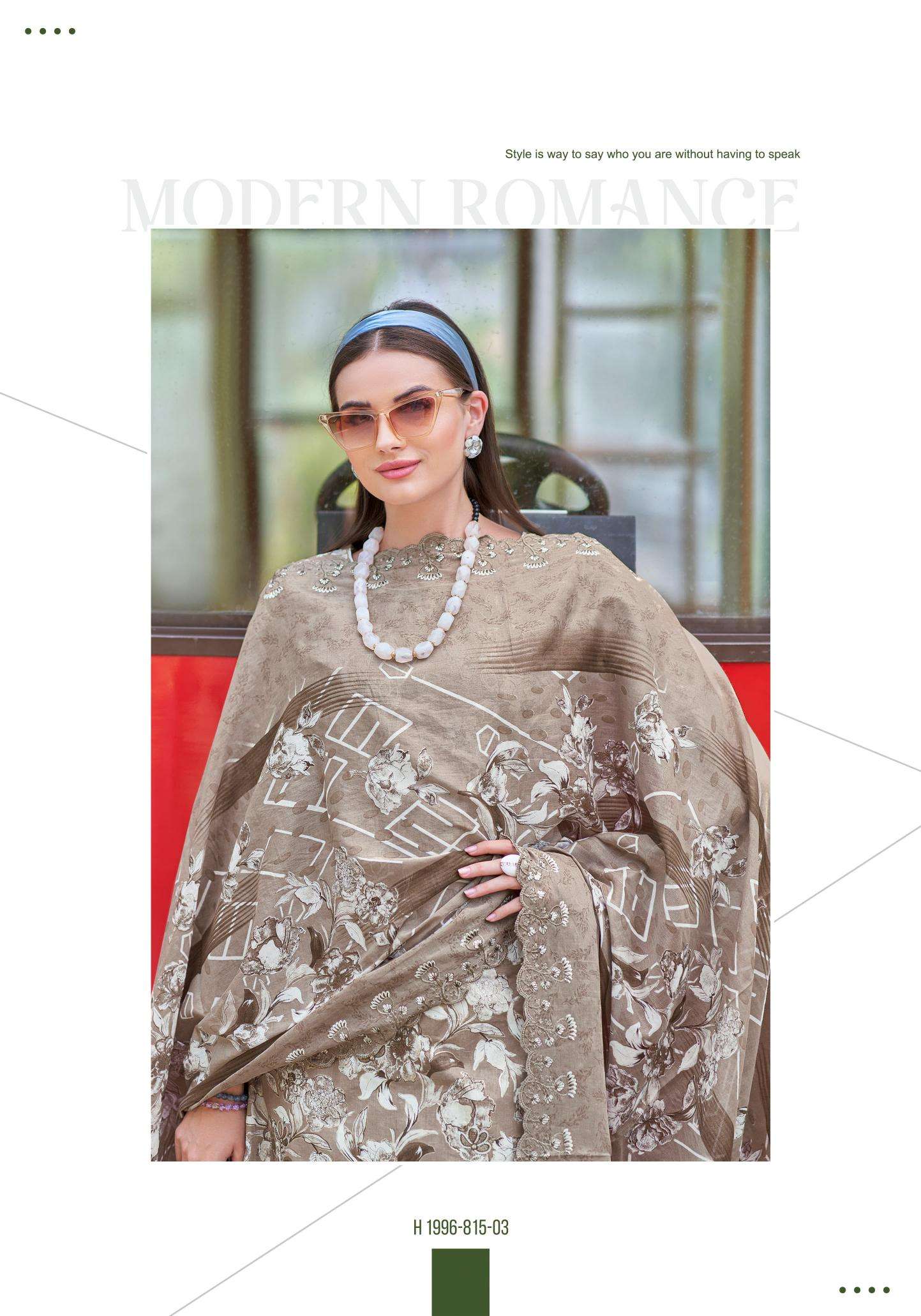 Alok suit black berry 2 Dress material manufacturers in Hyderabad