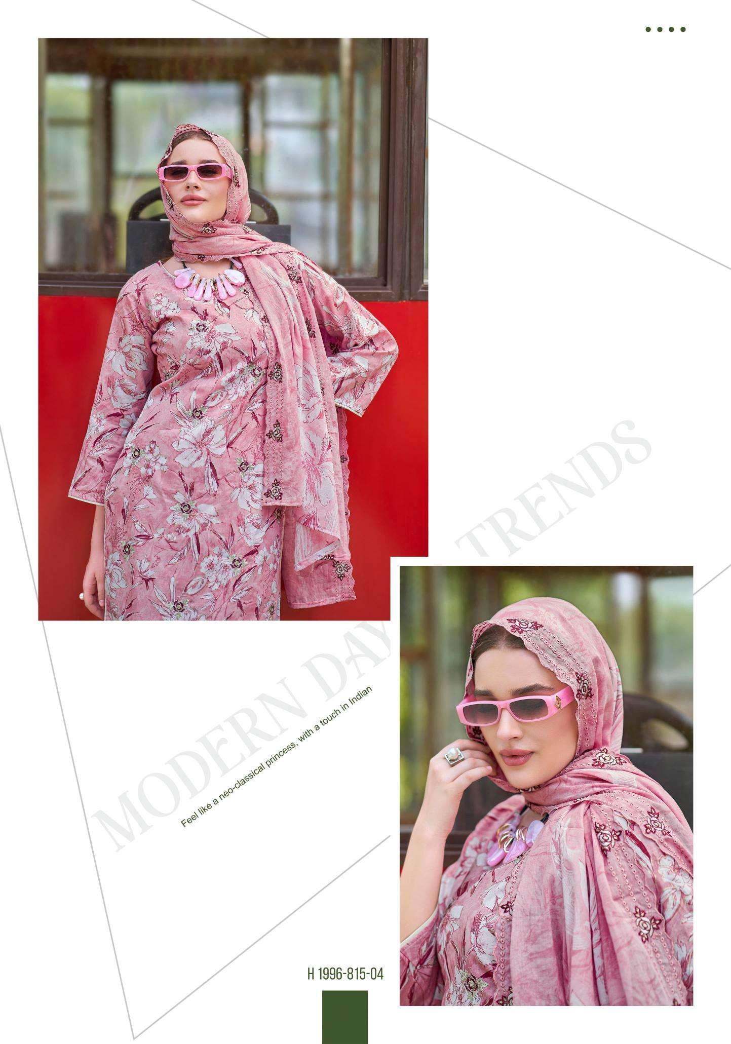 Alok suit black berry 2 Dress material manufacturers in Hyderabad