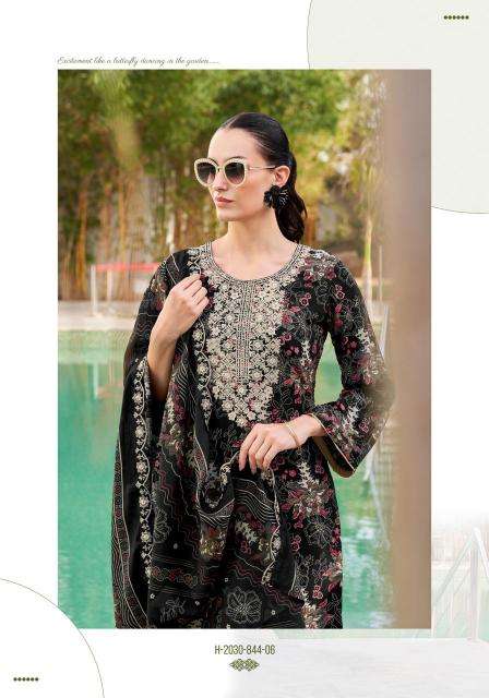 Alok suit black diamond 10 Wholesale dress materials supplier