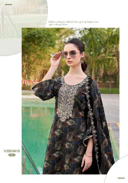 Alok suit black diamond 10 Wholesale dress materials supplier