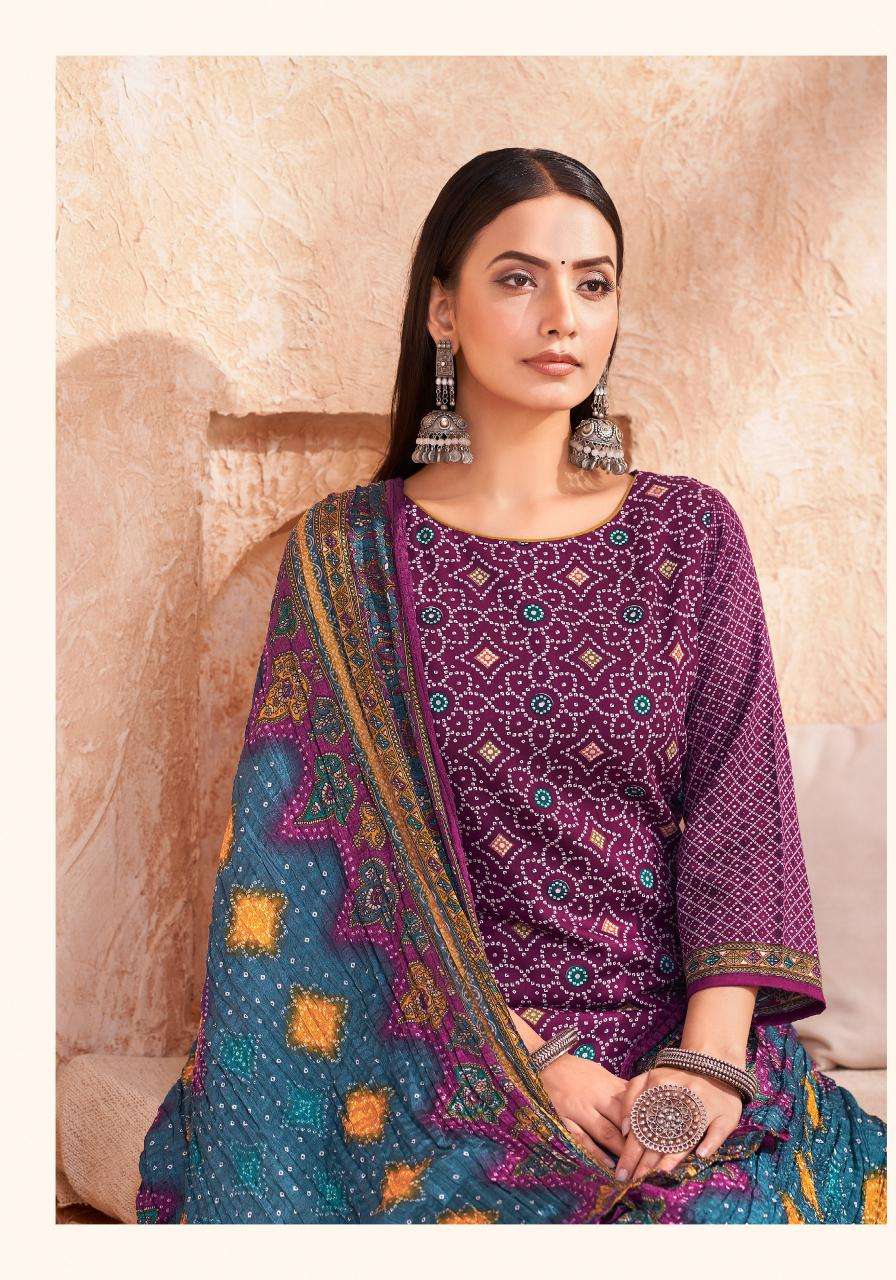 Alok suit nayan 2 Wholesale dress materials suppliers