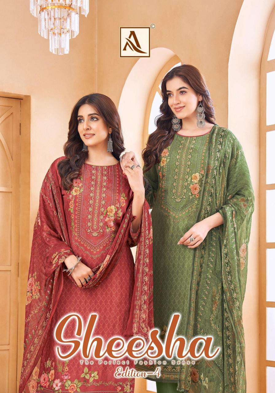 Alok suit sheesha 4 Dress materials market in Surat