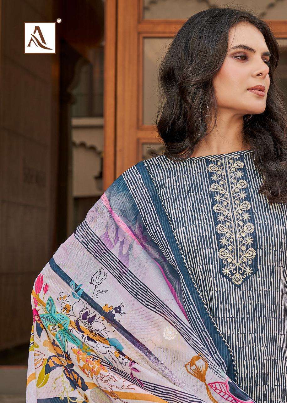 Alok suit super girl 2 Casual dress materials wholesale