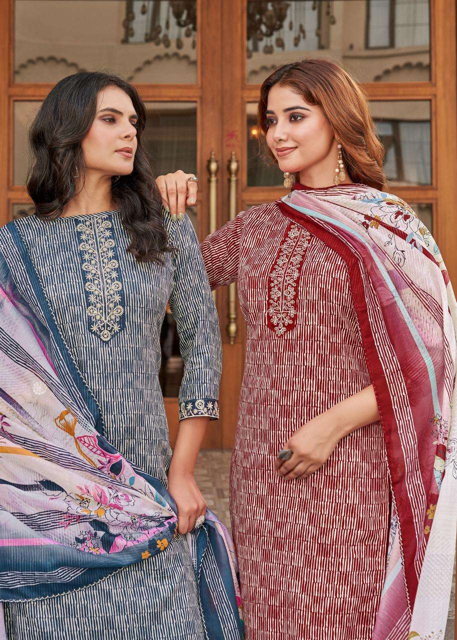 Alok suit super girl 2 Casual dress materials wholesale