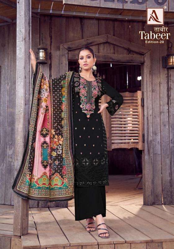 Alok suit tabeer 20 Unstitched dress material suppliers in Kolkata