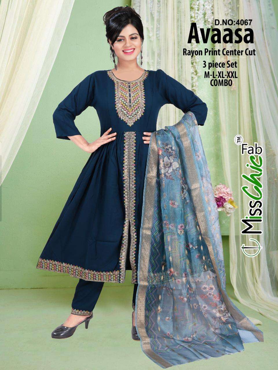 Avaasa center-cut indian cotton kurtis online shopping