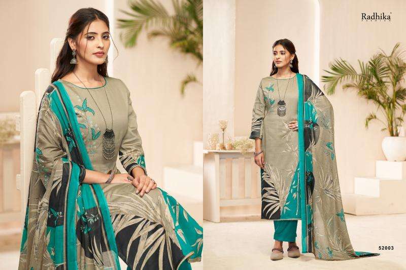 Azara aleena Printed dress material suppliers in Kolkata