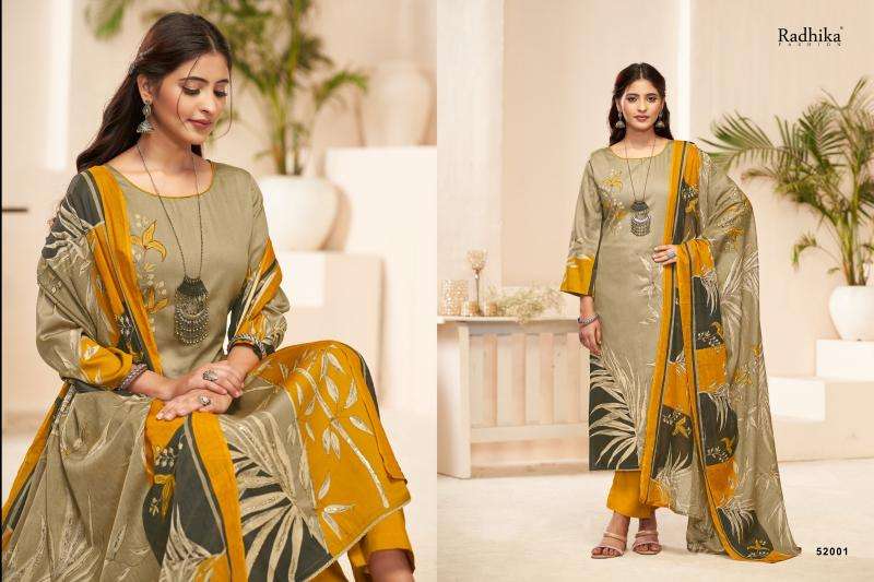 Azara aleena Printed dress material suppliers in Kolkata