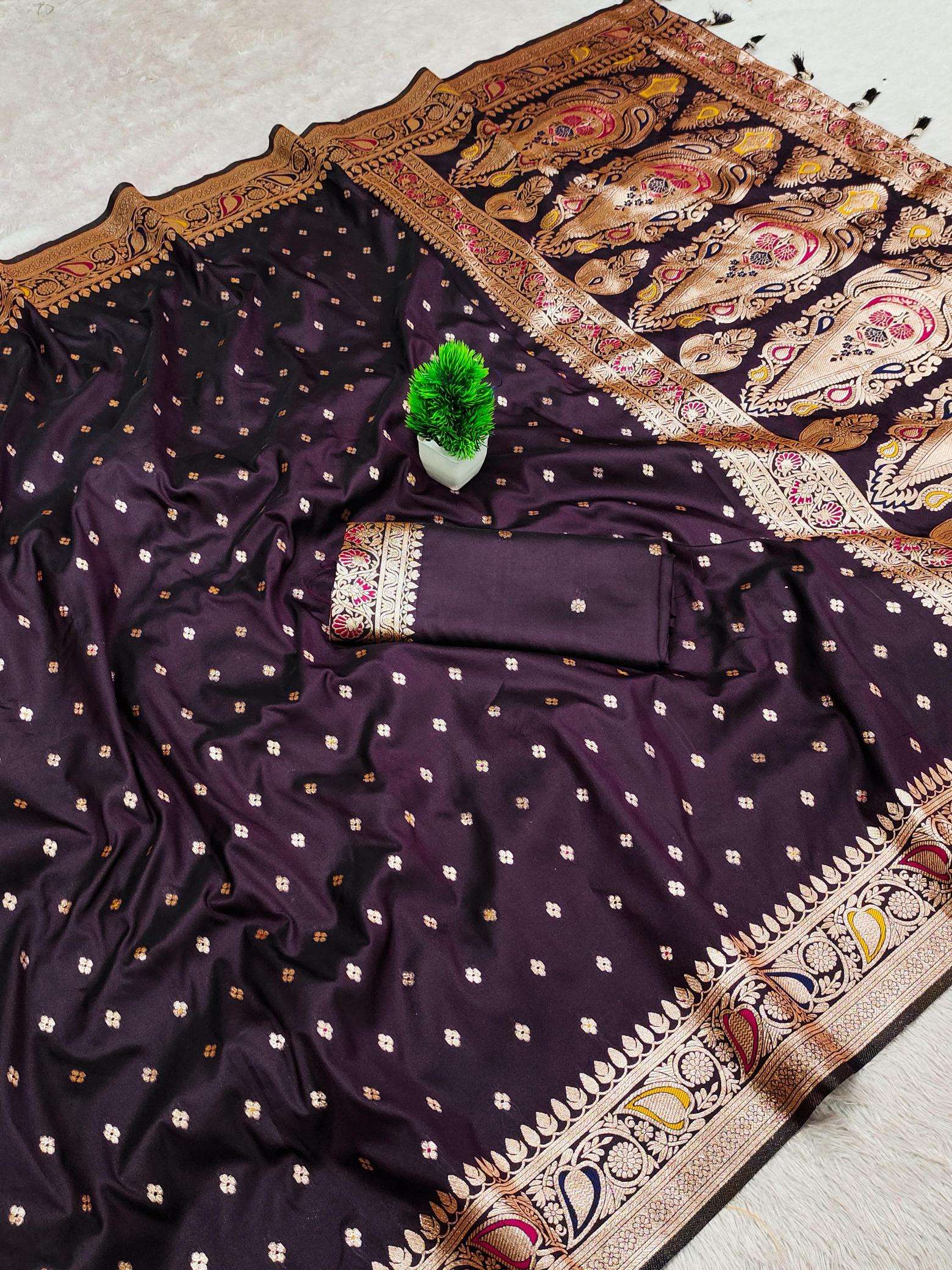Banarasi-17 Designer sarees wholesale in India