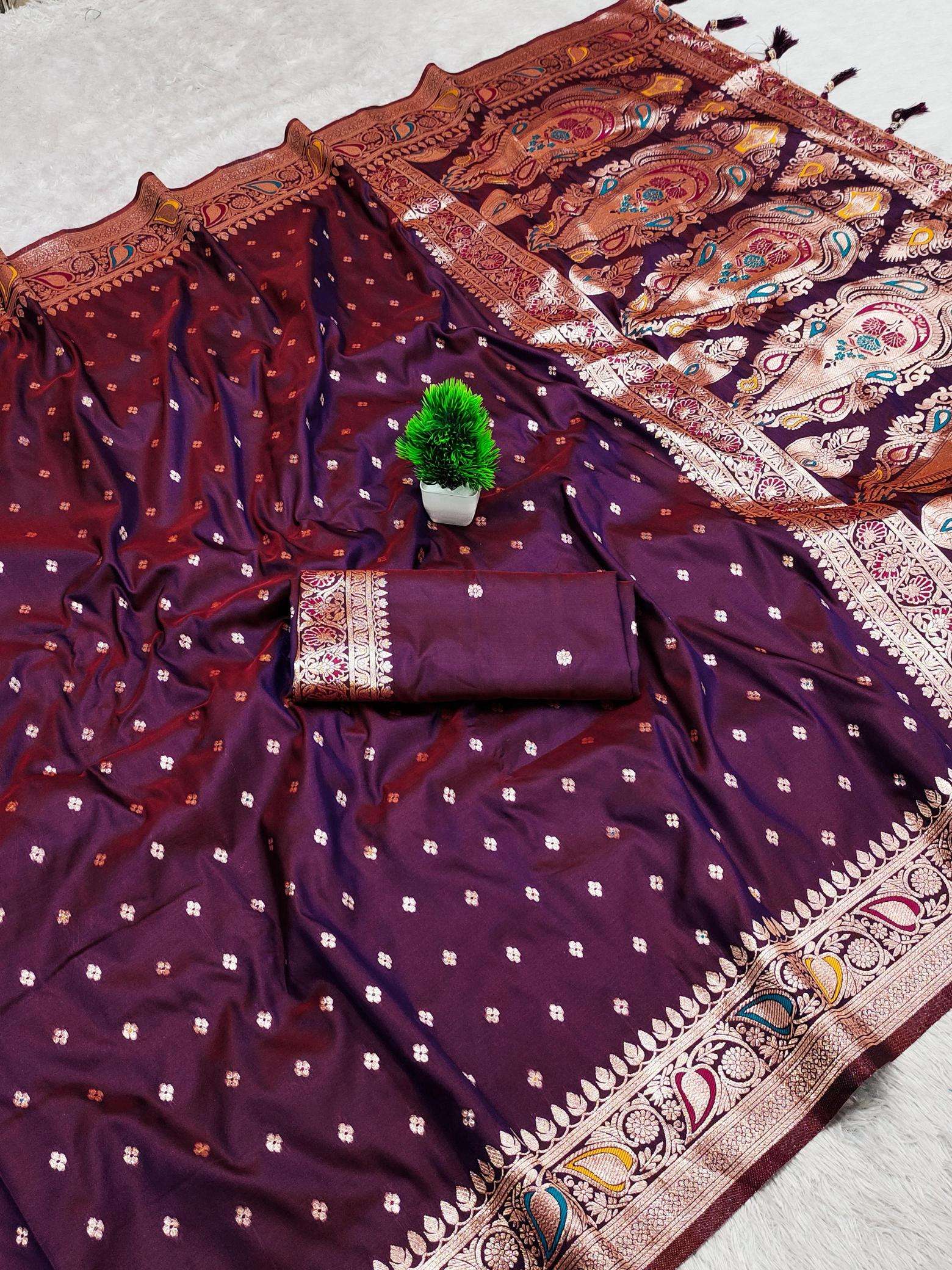 Banarasi-17 Designer sarees wholesale in India