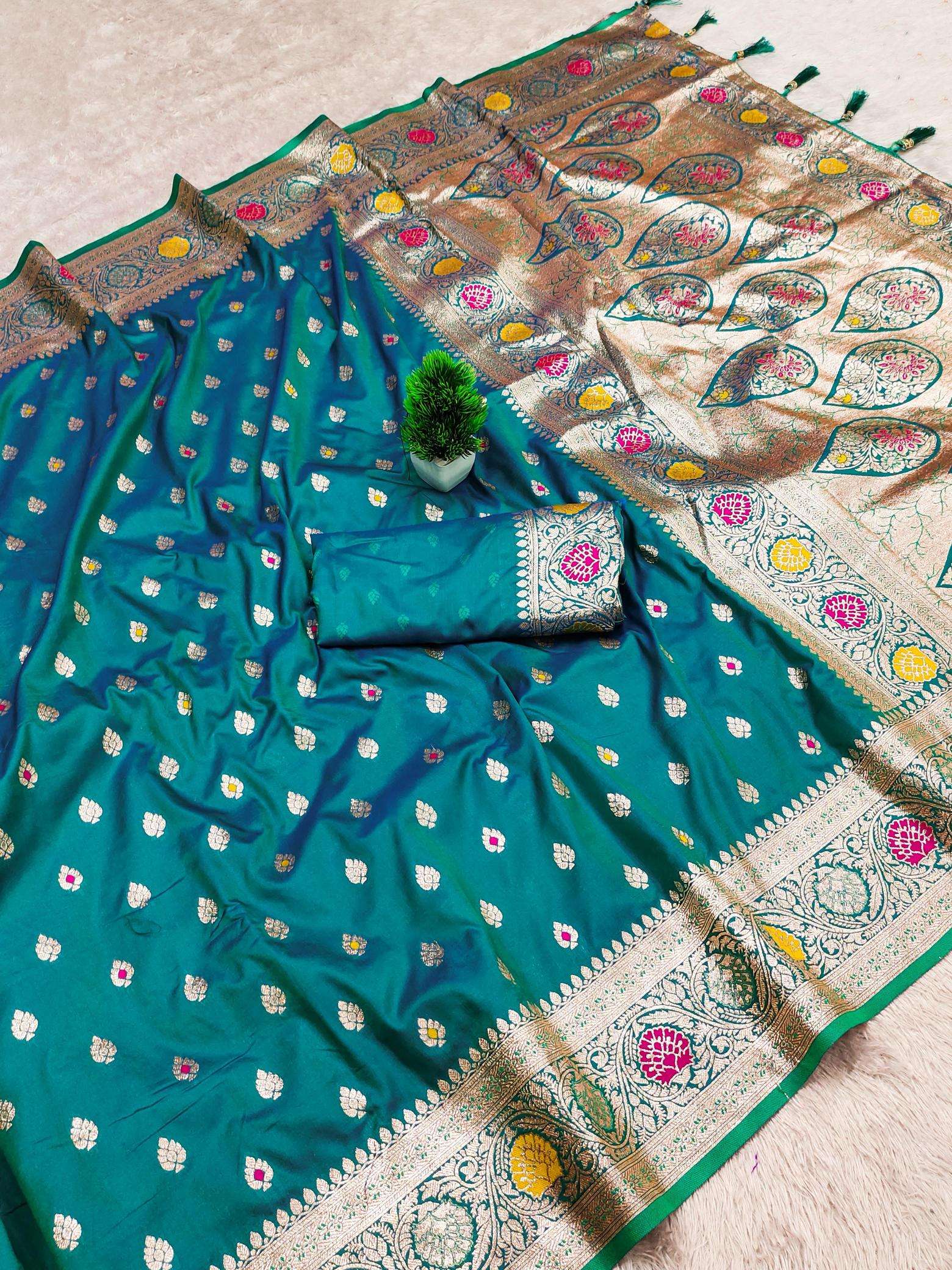 Banarasi-23 soft banarasi silk Surat saree wholesale dealers