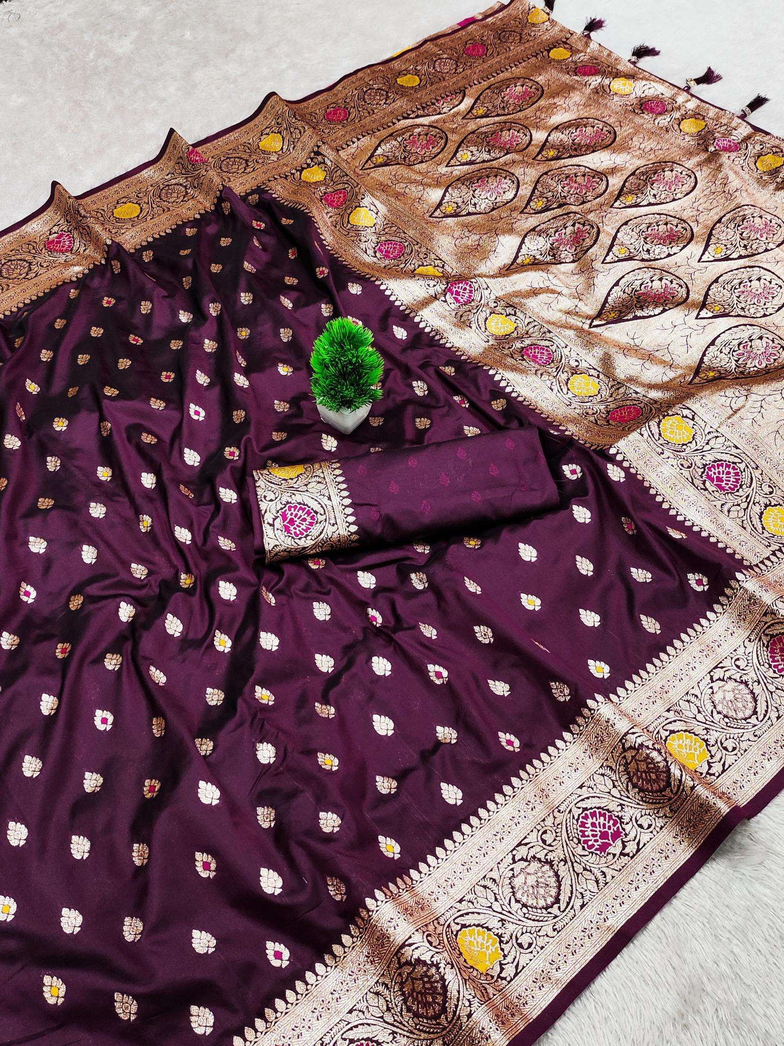 Banarasi-23 soft banarasi silk Surat saree wholesale dealers