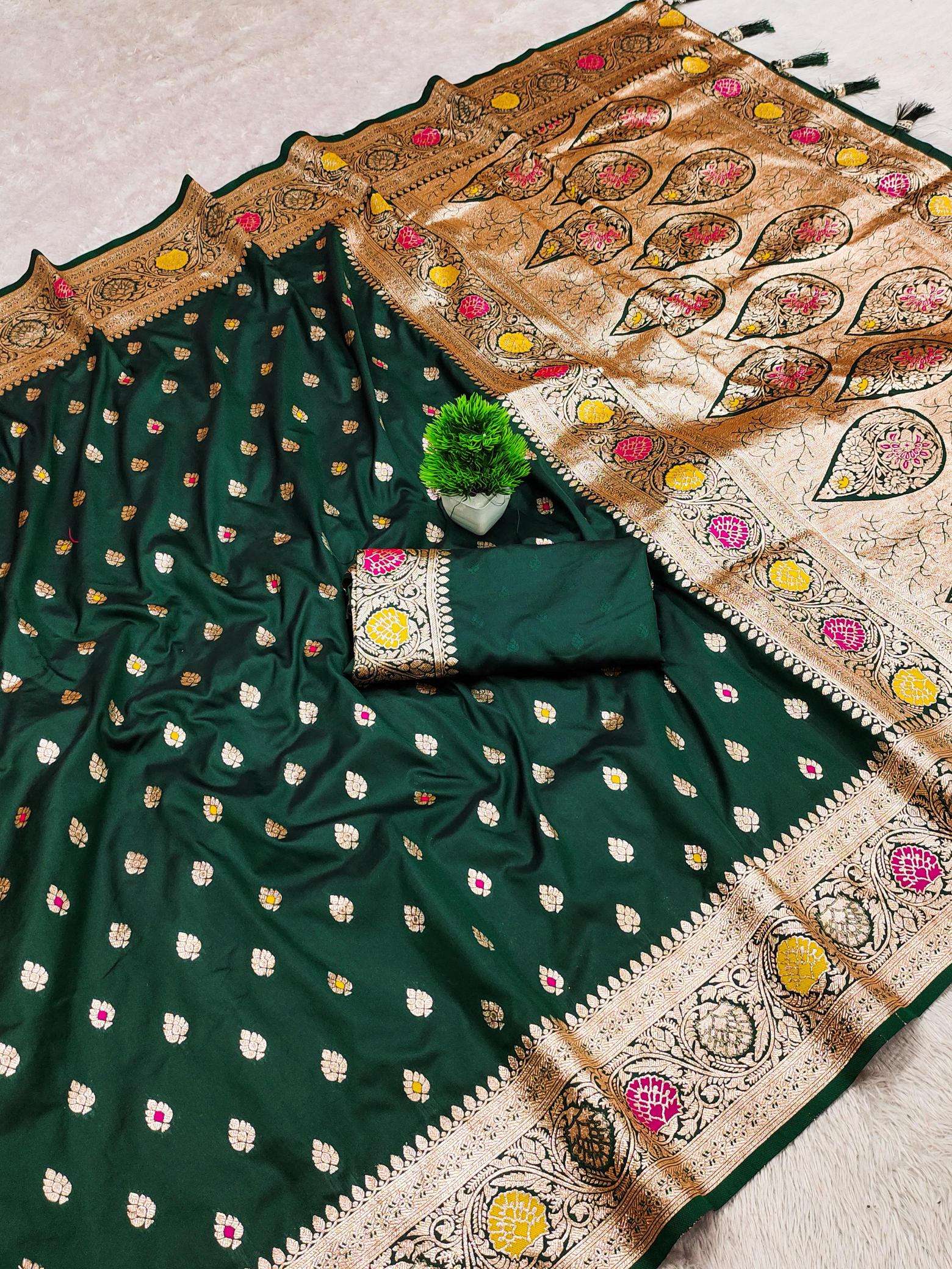 Banarasi-23 soft banarasi silk Surat saree wholesale dealers